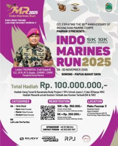 News Event banner indo marines run 2025